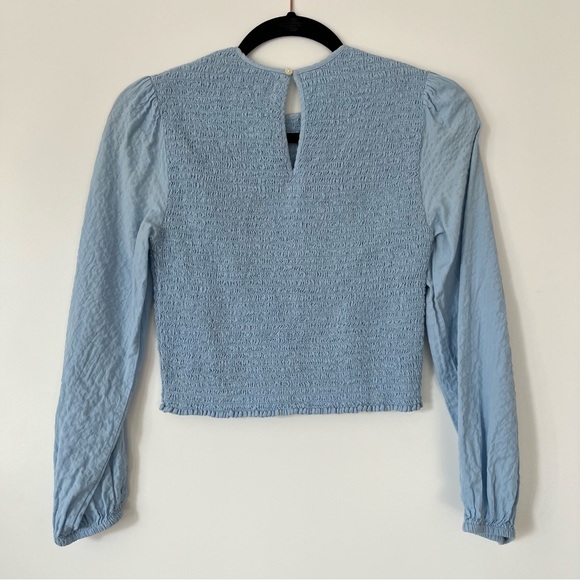 Urban Outfitters Smocked Long Sleeve Top - Picture 5 of 5